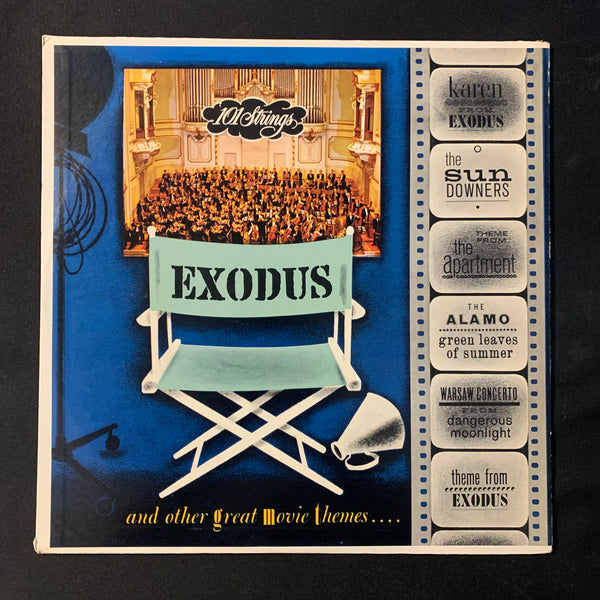 LP 101 Strings 'Exodus and Other Great Movie Themes' (1961) VG/VG+ easy listening soundtracks