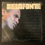 LP Harry Belafonte 'An Evening With' (1976) VG+/VG vinyl record