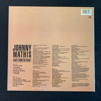 LP Johnny Mathis 'Right From the Heart' (1985) VG+/VG+ vinyl record