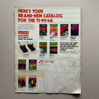 TI 99/4A Triton Products catalog Spring 1984 Texas Instruments mailorder