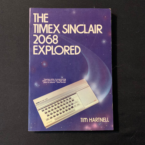 BOOK Tim Hartnell 'The Timex Sinclair 2068 Explored' (1984) programming coding retro computers