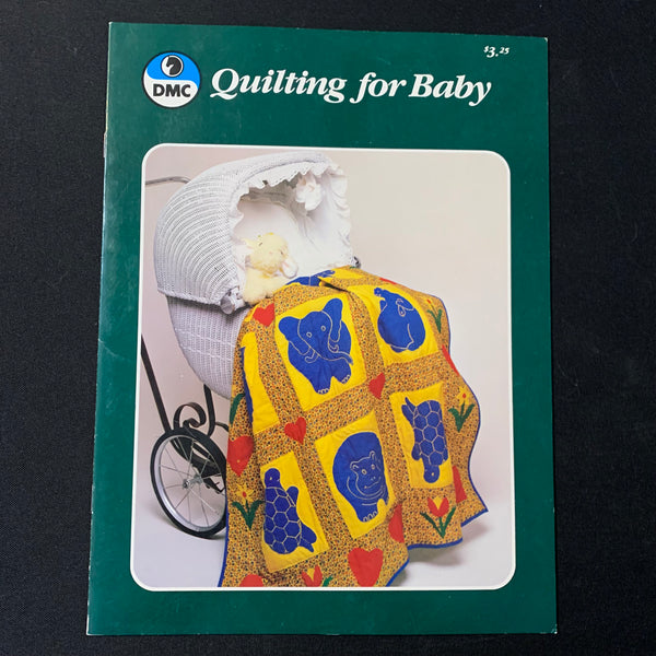 BOOK DMC Quilting For Baby (1982) needlework basic instructions patterns
