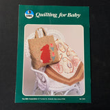BOOK DMC Quilting For Baby (1982) needlework basic instructions patterns