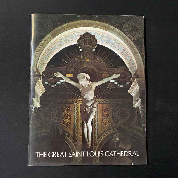 BOOK The Great St. Louis Cathedral (1972) William Barnaby Faherty guidebook Catholic