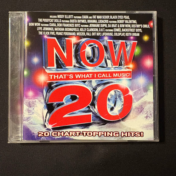 CD Now That's What I Call Music 20 (2005) Missy Elliott, Black Eyed Peas, Pussycat Dolls, Weezer