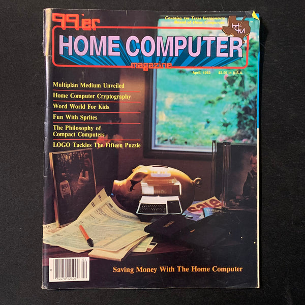 Texas Instruments Kids Computer MAGAZINE 99'er Home Computer April 1983 TI 99/4A Texas Instruments ...