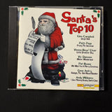 CD Santa's Top Ten (1998) Christmas Patti Page, Pat Boone, Vic Damone, Gene Autry