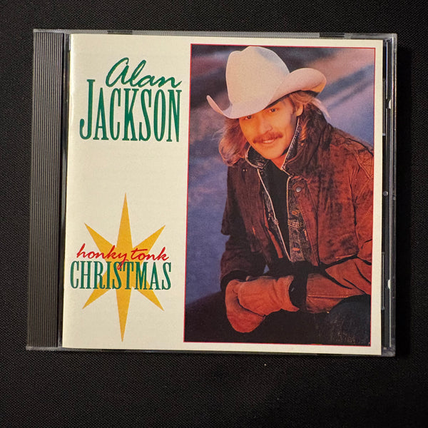 CD Alan Jackson 'Honky Tonk Christmas' (1993) Alison Krauss, The Chipmunks, Keith Whitley