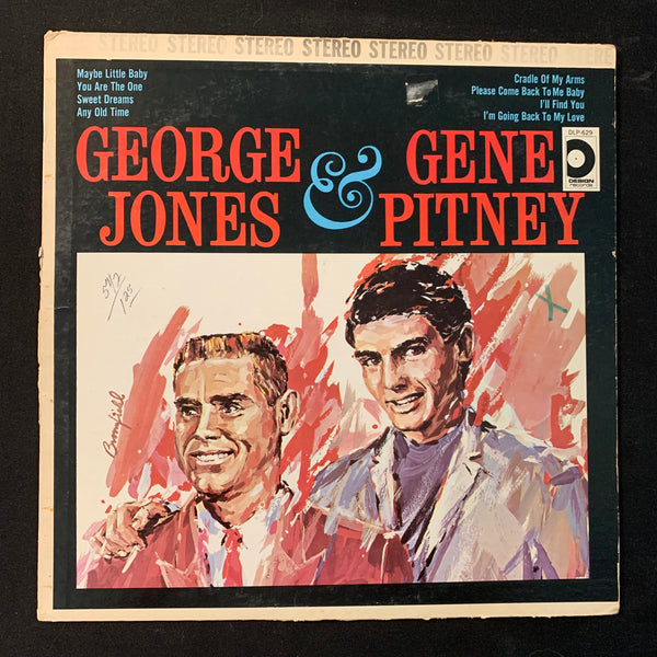 LP George Jones, Gene Pitney 'Together' (1965) VG/VG vinyl record