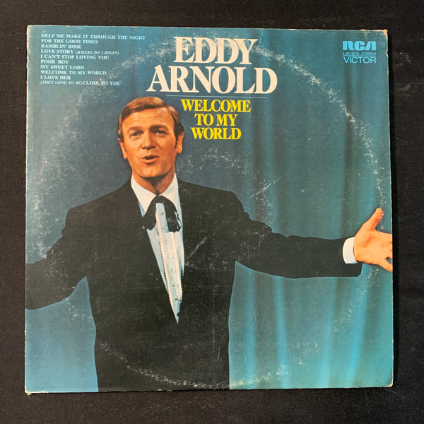 LP Eddy Arnold 'Welcome To My World' (1971) VG+/VG vinyl record