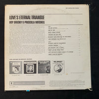 LP Roy Drusky and Priscilla Mitchell 'Love's Eternal Triangle' (1965) VG+/VG+ vinyl record
