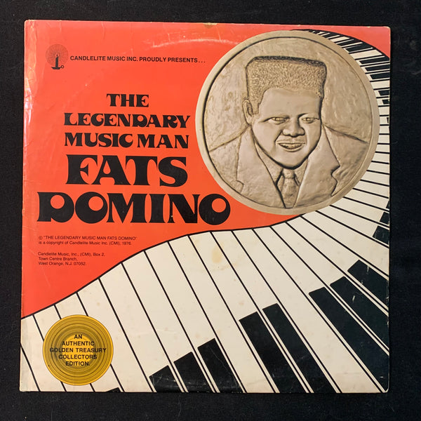 LP Fats Domino 'Legendary Music Man' (1976) VG/VG vinyl record