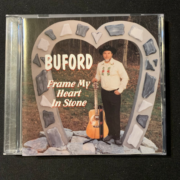 CD Buford 'Frame My Heart In Stone' (1999) West Virginia independent country Larry Butcher