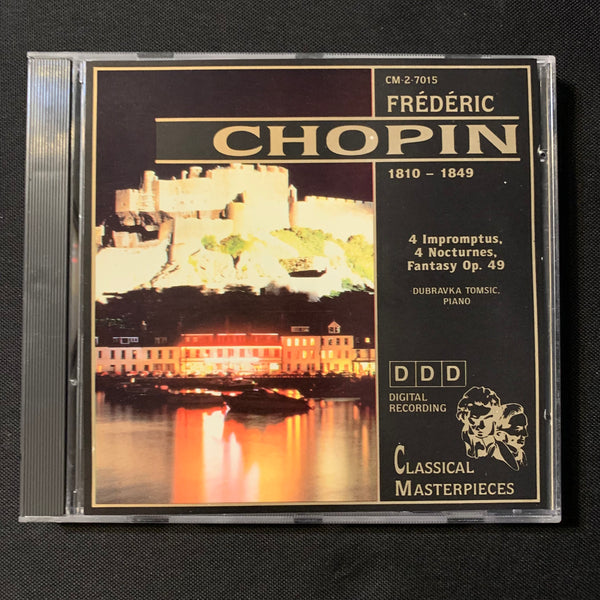 CD Chopin '4 Impromptus, 4 Nocturnes, Fantasy Op. 49' classical music Dubravka Tomsic