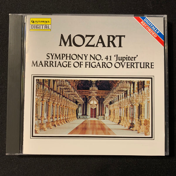 CD Mozart 'Symphony No. 41 Jupiter, Marriage of Figaro Overture' (1990) Berlin Orchestra, Carl-August Bunte