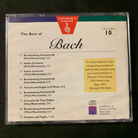 CD Listener's Choice Vol. 10 Best Of Bach classical music Metacom