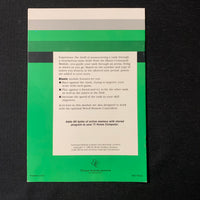 TI 99/4A Blasto (old style) instruction manual only Texas Instruments