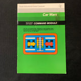 TI 99/4A Car Wars (old style) instruction manual only Texas Instruments