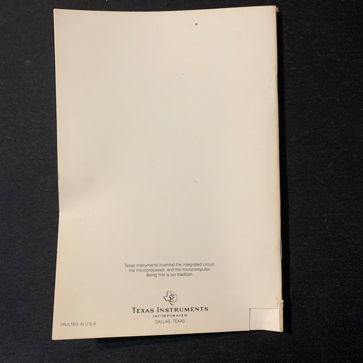 TI 99/4A Hunt the Wumpus (new style) instruction manual only Texas Ins ...