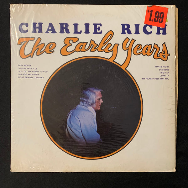LP Charlie Rich 'The Early Years' (1974) Sun VG+/VG+ vinyl record