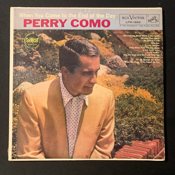 LP Perry Como 'When You Come To the End of the Day' (1958) VG/VG easy listening vinyl record