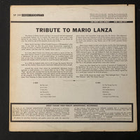 LP Enzo Stuarti Sings a Tribute to Mario Lanza classical opera VG+/VG vinyl record