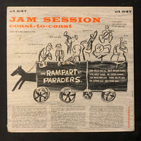 LP Eddie Condon's All Stars 'Jam Session Coast to Coast' (1954) VG+/VG Dixieland jazz record vinyl