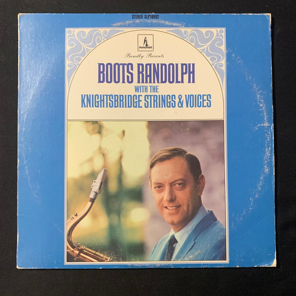 LP Boots Randolph 'With the Knightsbridge Strings and Voices' (1967) VG+/VG vinyl record