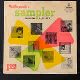 LP Montilla Presents a Sampler In High Fidelity VG+/VG+ Latin Spanish music sampler vinyl