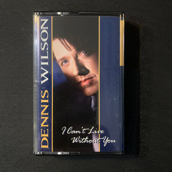 CASSETTE Dennis Wilson 'I Can't Live Without You' (1995) CCM contemporary Christian