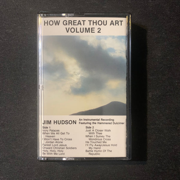 CASSETTE Jim Hudson 'How Great Thou Art, Volume Two' (1989) instrumental hammered dulcimer