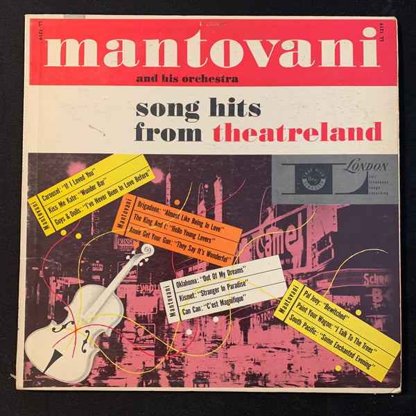 LP Mantovani 'Song Hits From Theatreland' (1955) VG/VG vinyl record
