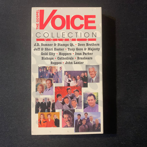 VHS The Gospel Voice Collection Volume 2 (1999) J.D Sumner, Cathedrals, Gold City, Dove Brothers