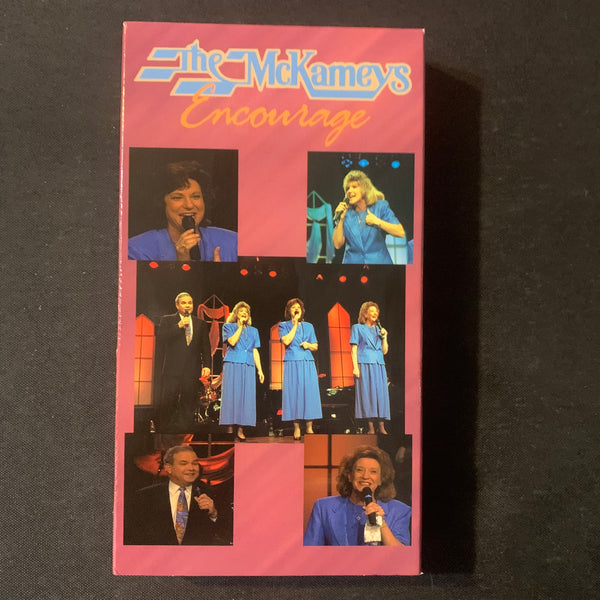 VHS The McKameys 'Encourage' (1996) Tennessee Christian gospel concert