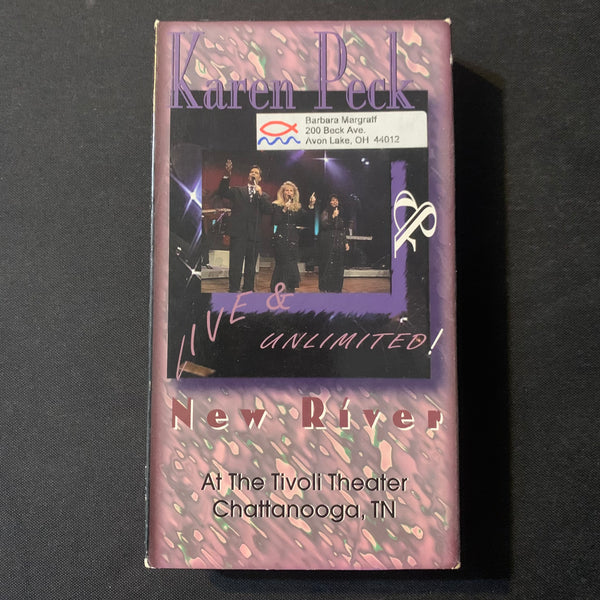 VHS Karen Peck and New River 'At the Tivoli Theater, Chattanooga TN' (1995)
