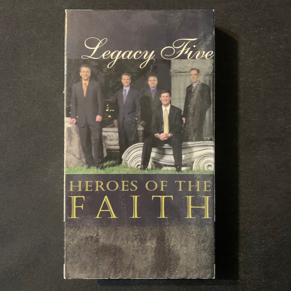 VHS Legacy Five 'Heroes Of the Faith' (2002) southern gospel