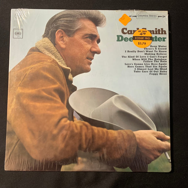 LP Carl Smith 'Deep Water' (1967) VG+/VG+ country gentleman vinyl record