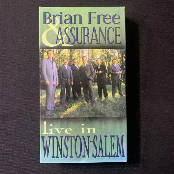VHS Brian Free and Assurance 'Live In Winston-Salem' (2002) gospel harmony
