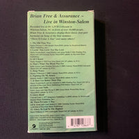 VHS Brian Free and Assurance 'Live In Winston-Salem' (2002) gospel harmony