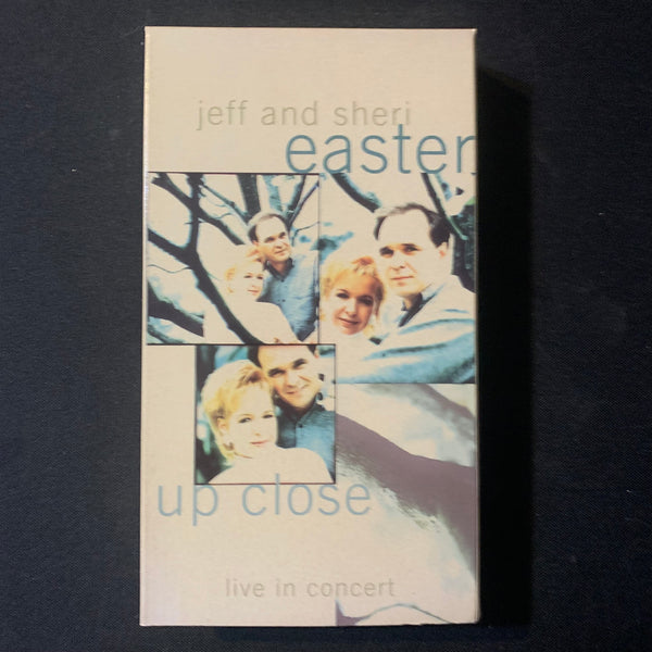 VHS Jeff and Sheri Easter 'Up Close: Live In Concert' (1998) gospel