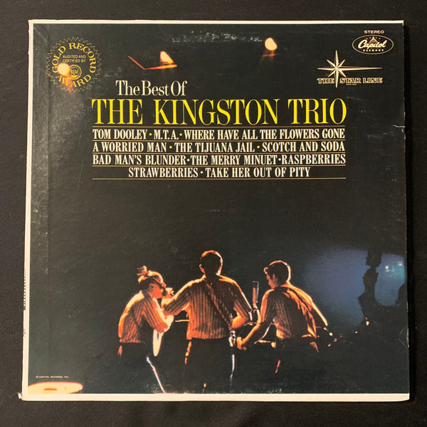 LP Kingston Trio 'Best Of' (1962) folk revival VG/VG+ vinyl record