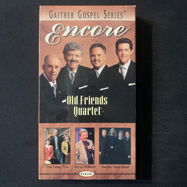 VHS Gaither Gospel Series 'Encore: Old Friends Quartet' (2001) Aaron Wilburn, Talley Trio