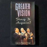 VHS Greater Vision 'Sing It Again!' (1998) southern gospel