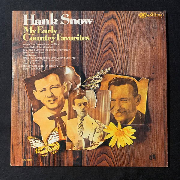 LP Hank Snow 'My Early Country Favorites' (1967) VG/VG+ country vinyl record