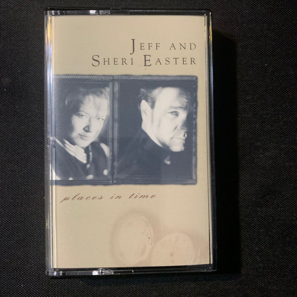 CASSETTE Jeff and Sheri Easter 'Places In Time' (1996) Christian music