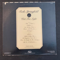 LP Rick Springfield 'Wait For Night' (1976) VG+/VG vinyl record