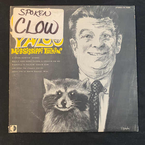LP Jerry Clower 'From Yazoo City Mississippi Talkin' (1971 VG/VG comedy vinyl record
