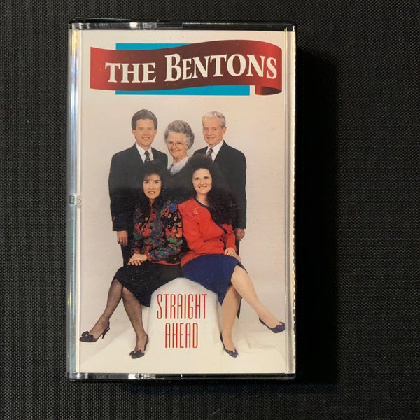 CASSETTE The Bentons 'Straight Ahead' (1993) family gospel quintet Christian
