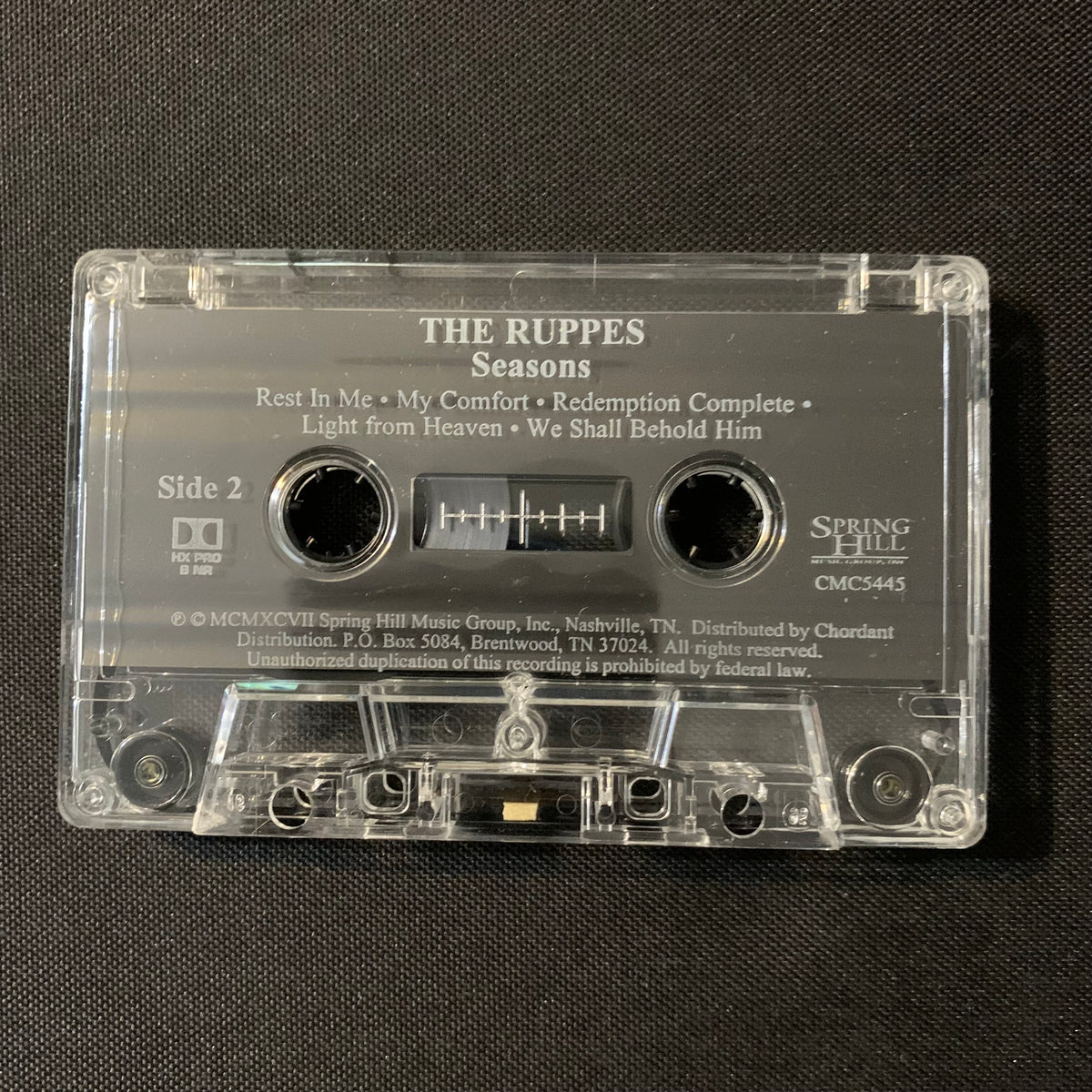 CASSETTE The Ruppes 'Seasons' (1997) female gospel trio Christian – The ...