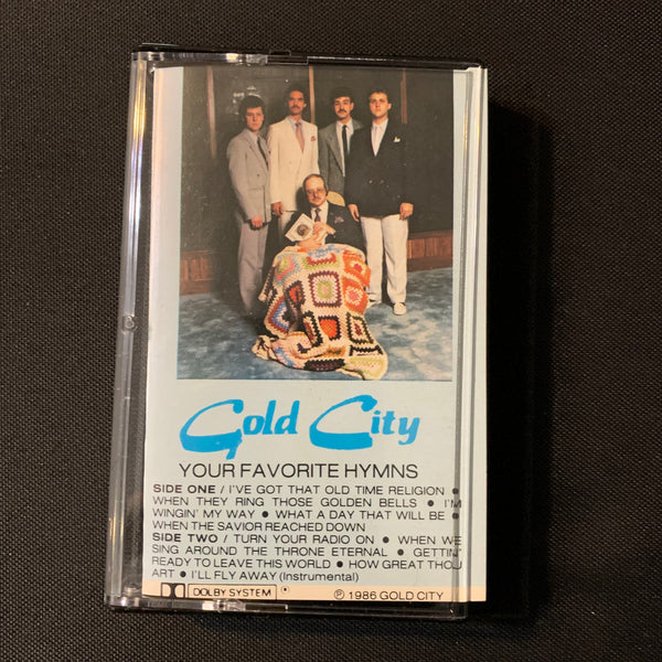 CASSETTE Gold City 'Your Favorite Hymns' (1986) classic southern gospel